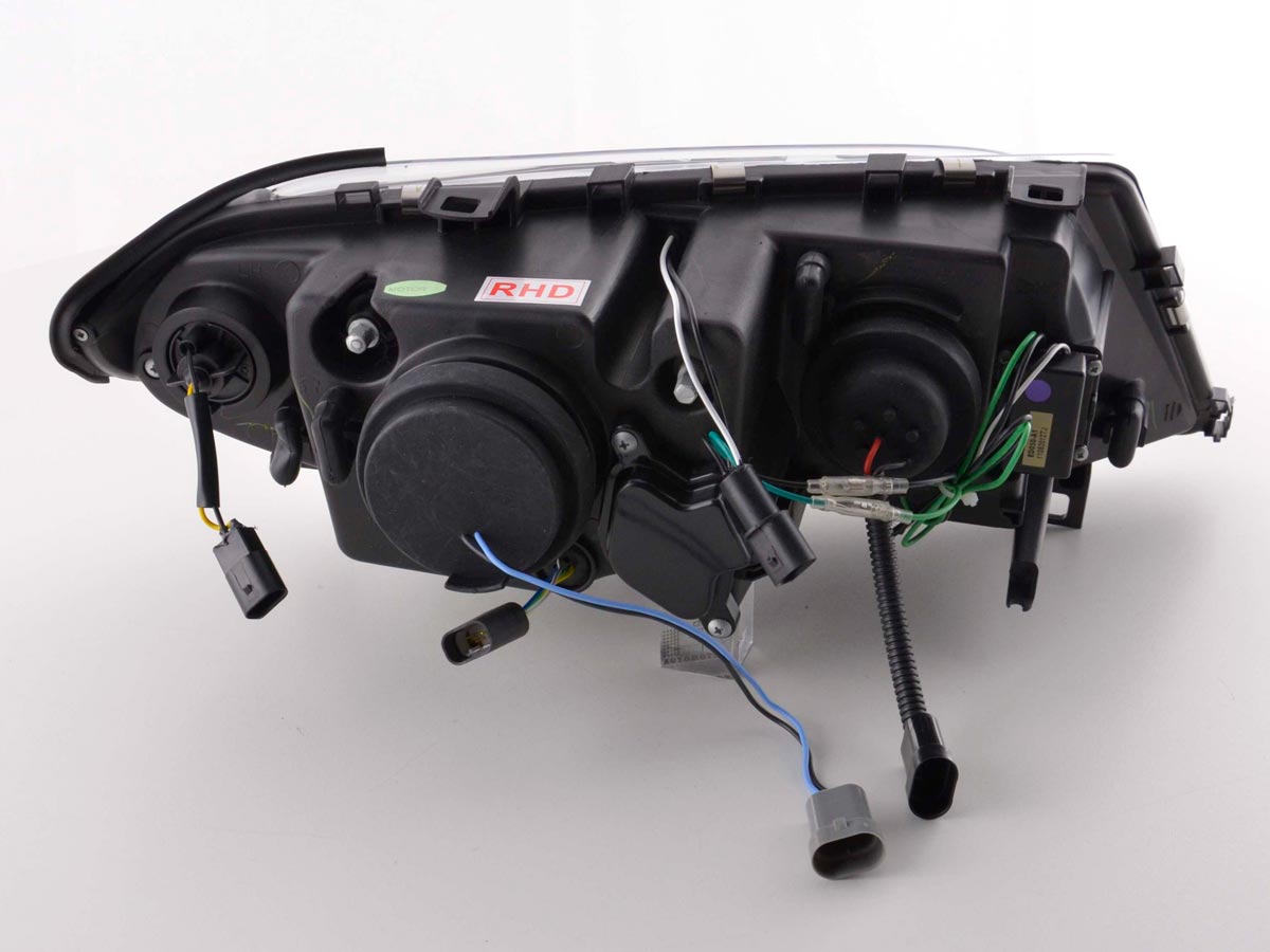 Scheinwerfer Set Daylight LED TFL-Optik BMW 3er E46 Limo/Touring 02-05 chrom für Rechtslenker Scheinwerfer Set Daylight LED TFL-Optik BMW 3er E46 Limo/Touring 02-05 chrom für Rechtslenker
